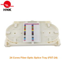 Bandeja de empalme de fibra óptica de 24 hilos (FST-24)